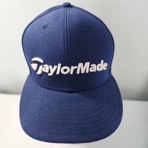 New Era 9Fifty TaylorMade Golf Blue Snapback Hat Cap R15 Aero Burner Adjustable